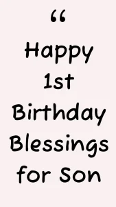 blessing birthday wishes for son 