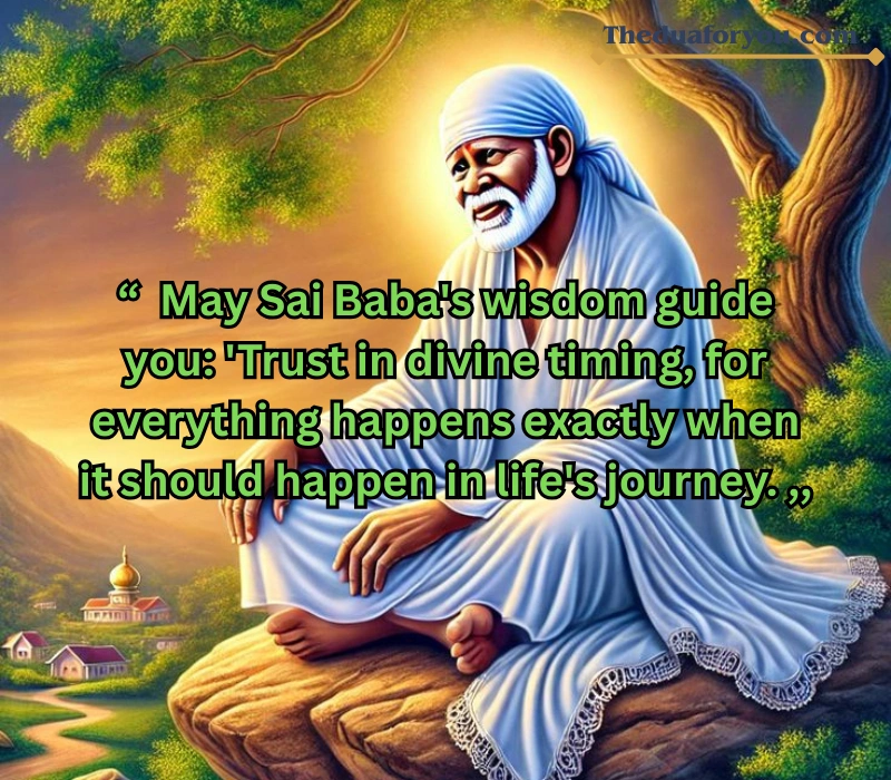 Sai Baba Blessings Quotes in English