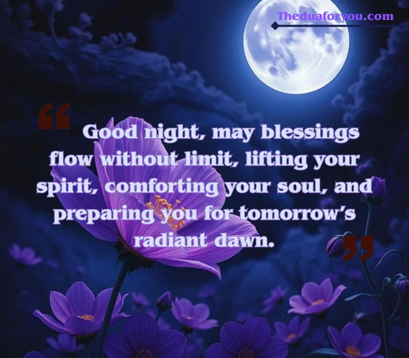 Free Good Night Blessings