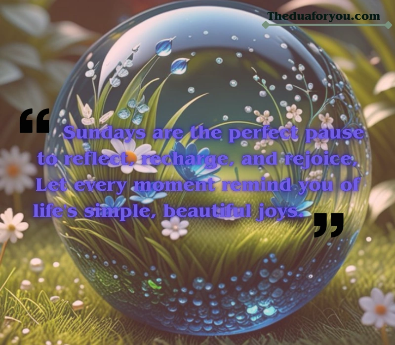 Sunday Blessings Quotes