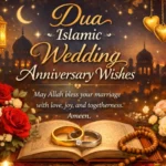 Dua Islamic Wedding Anniversary Wishes